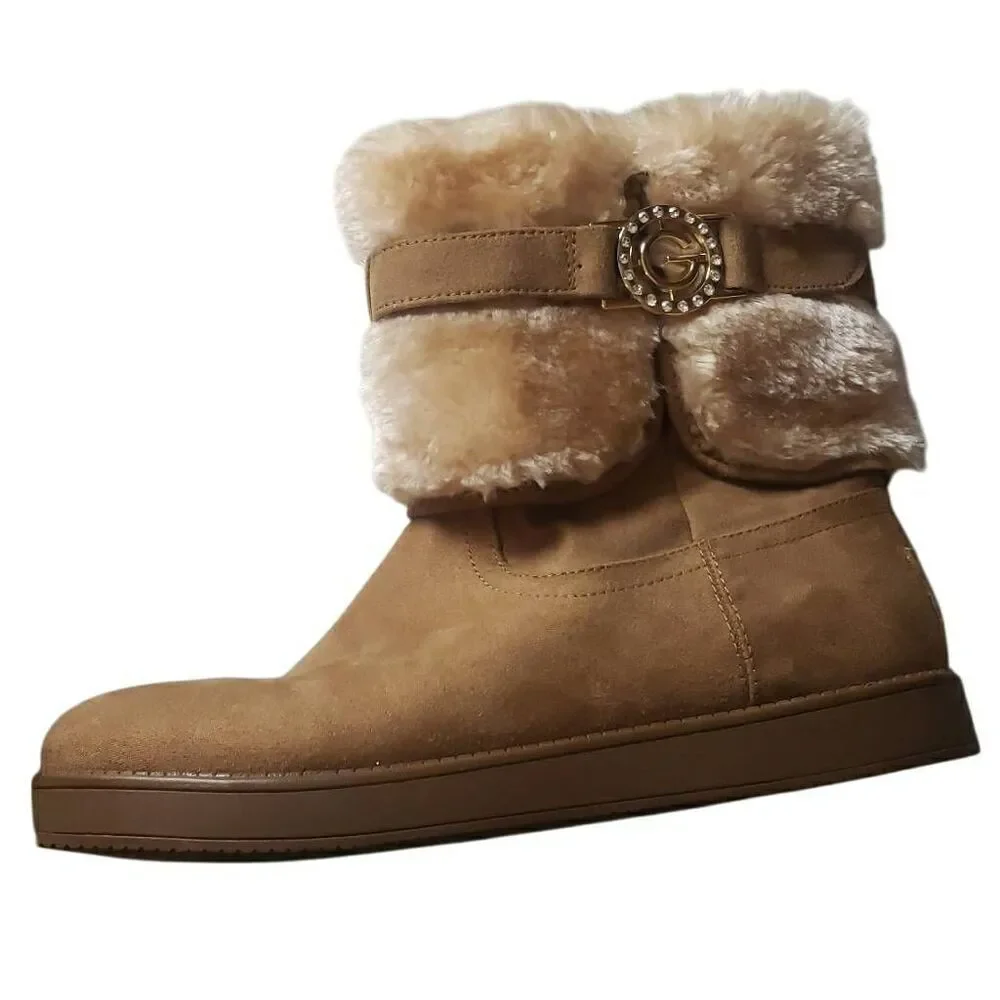 GBG Los Angeles Aussie faux fur-lined 7 1/2‎